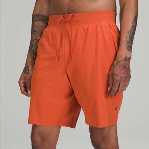Lululemon Men’s T.H.E. Linerless Short 9” Canyon Orange Size Medium